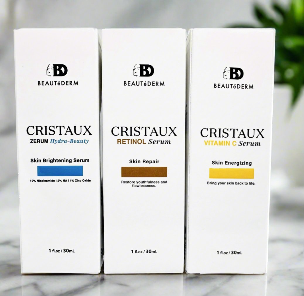 Cristaux THREE- mendous Trio serums