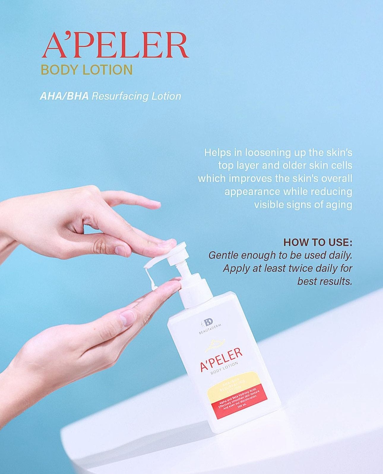 A’PELER (APELER) BODY LOTION 200ML