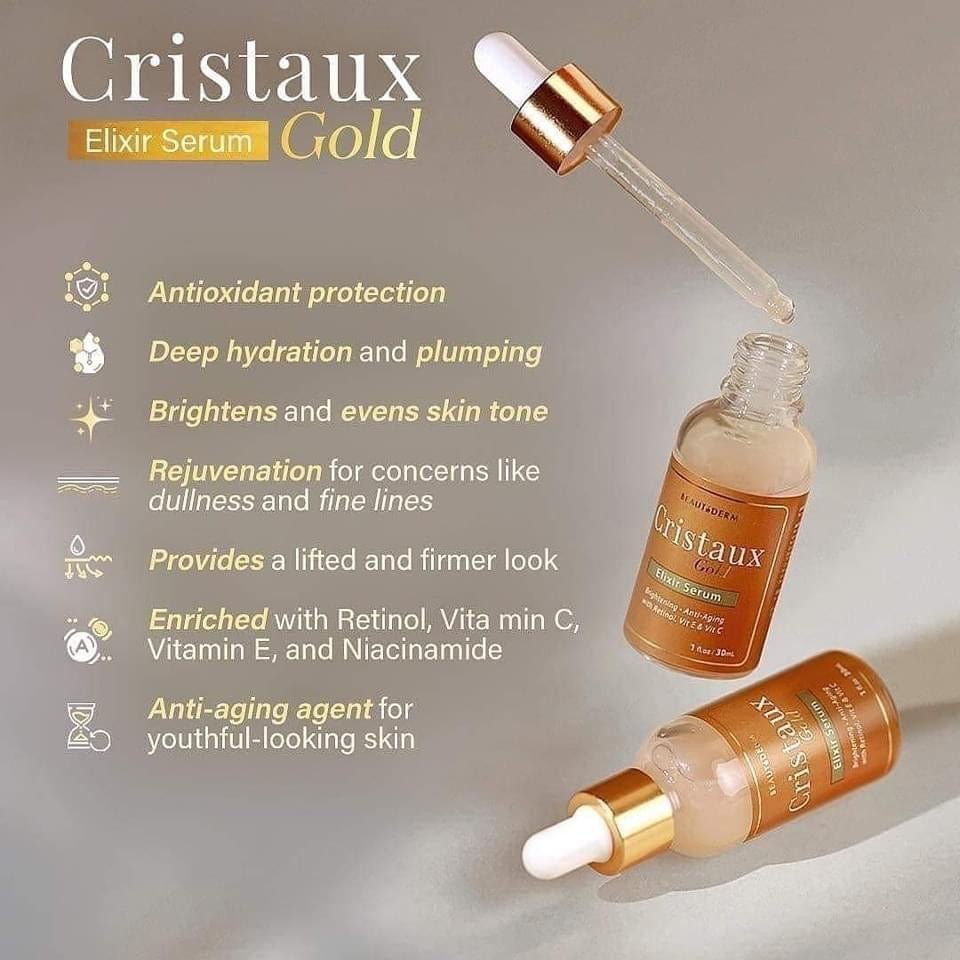 Cristaux Gold Elixir Serum (30ml)