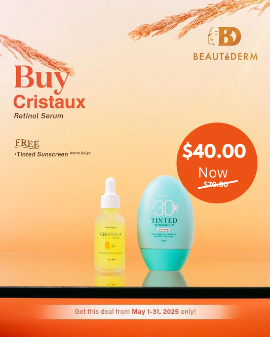 Cristaux Retinol Serum (30ml) plus FREEBIE
