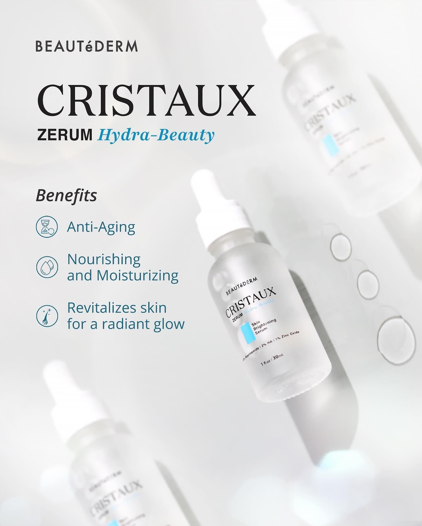 Beautederm Cristaux Zerum Hydra-beauty 30ml