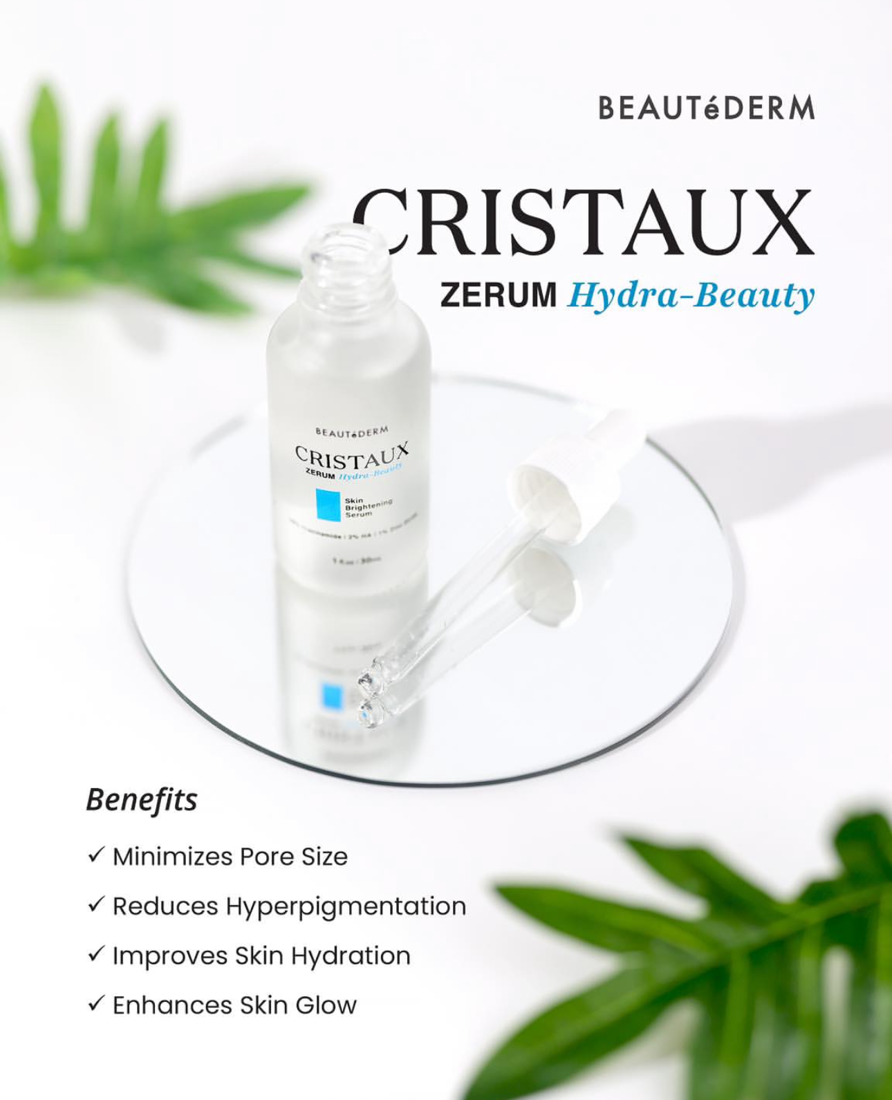 Cristaux Zerum Hydra-Beauty 30ml (Skin Brightening Serum)