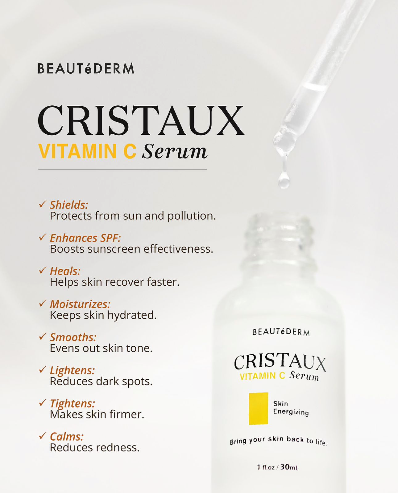 Cristaux Vitamin C Serum (30ml)