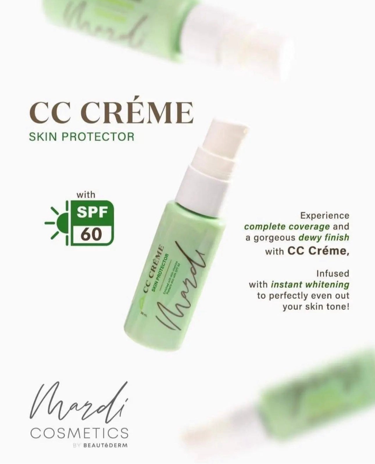 CC light Beige by Mardi Cosmetic Beautederm