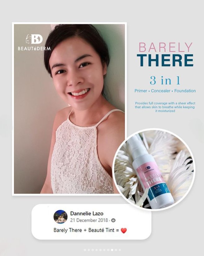 Barely There 3 in 1 30ml -Happy customer giving her review by beautedertm canada