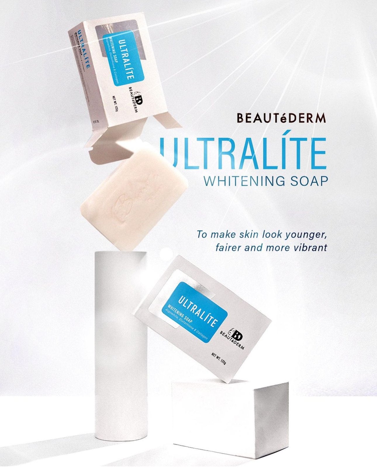 Ultralite Whitening Soap 125g