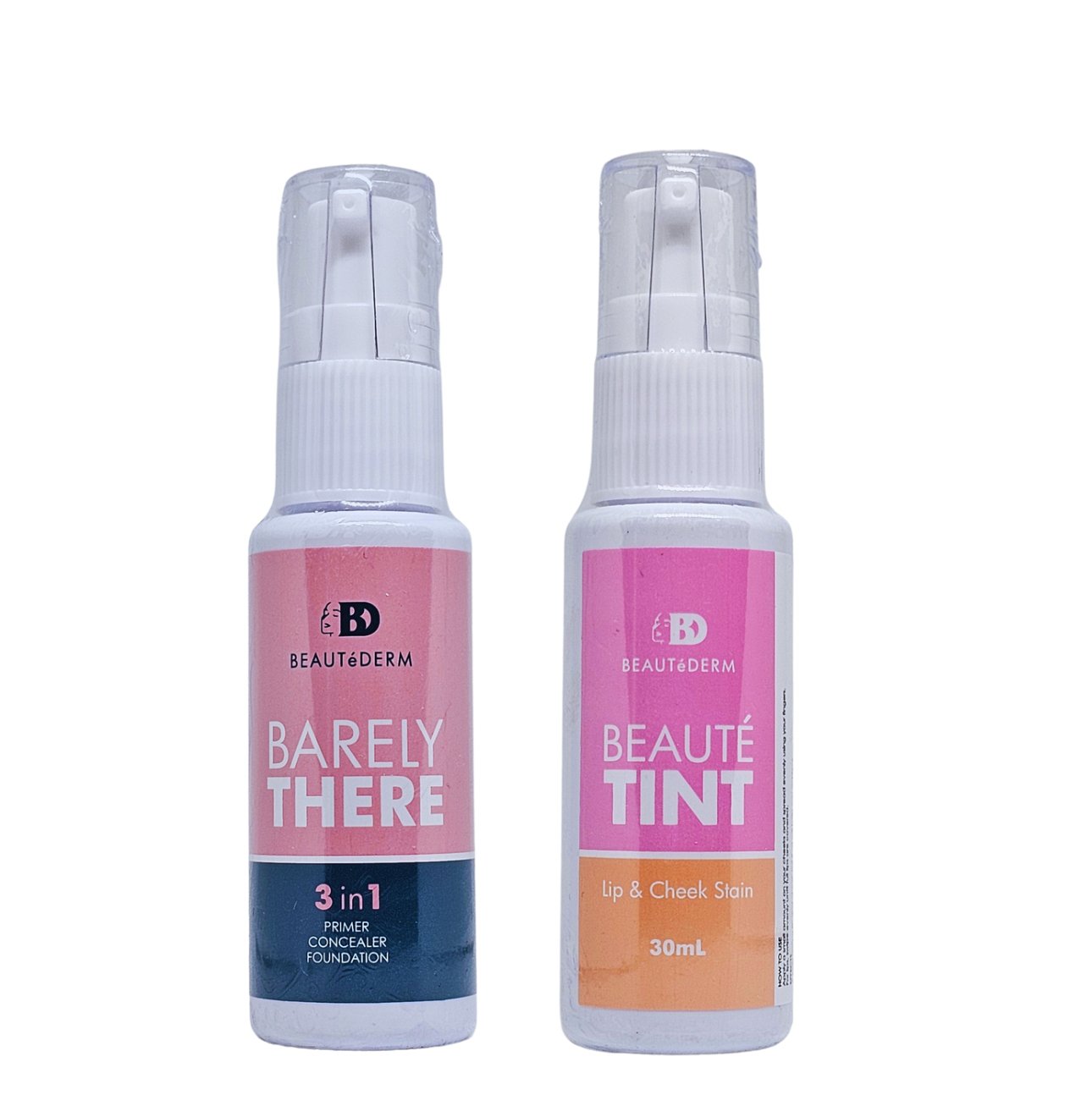 Barely There 3 in 1 Liquid Foundation 30ml & Beaute Tint 30ml beauty derm Beautederm products