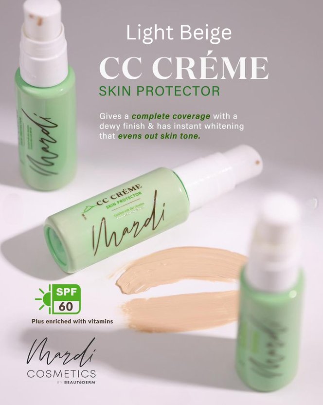 CC light Beige by Mardi Cosmetic Beautederm