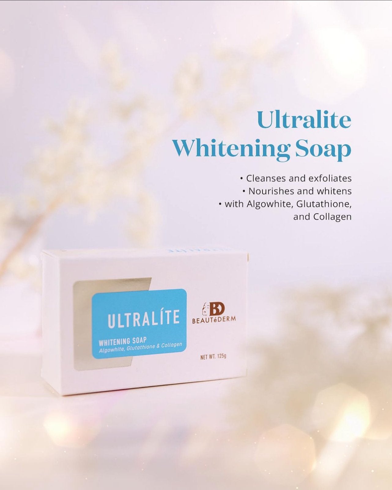 Ultralite Underarm whitening soap- beautederm skincare 